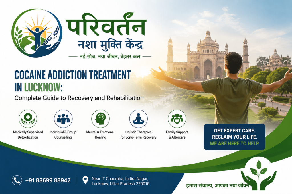 ocaine Addiction Treatment in Lucknow: Complete Guide to Recovery and Rehabilitation